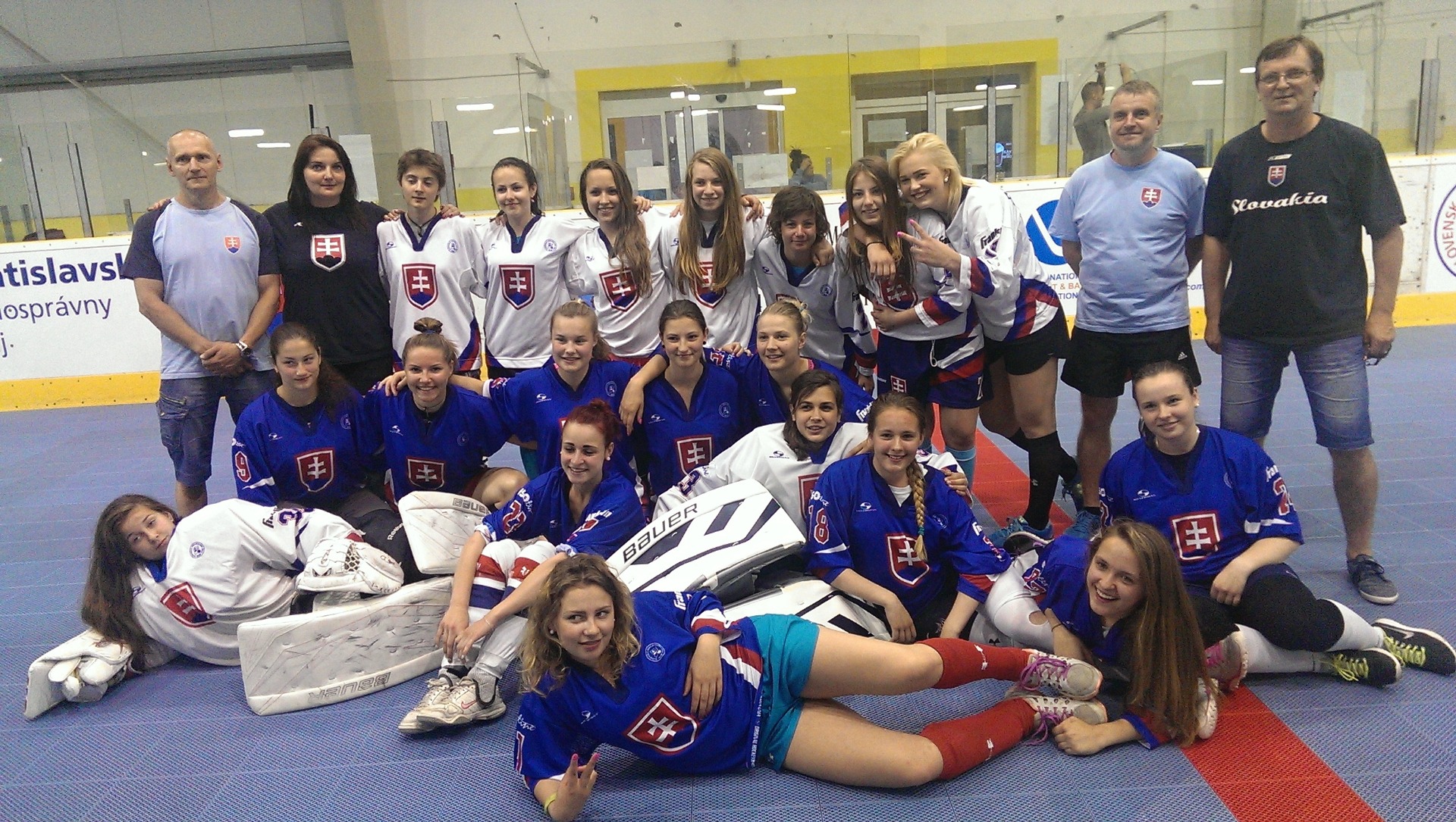 Prípravný kemp, juniorky U18, Slovenská hokejbalová reprezentácia